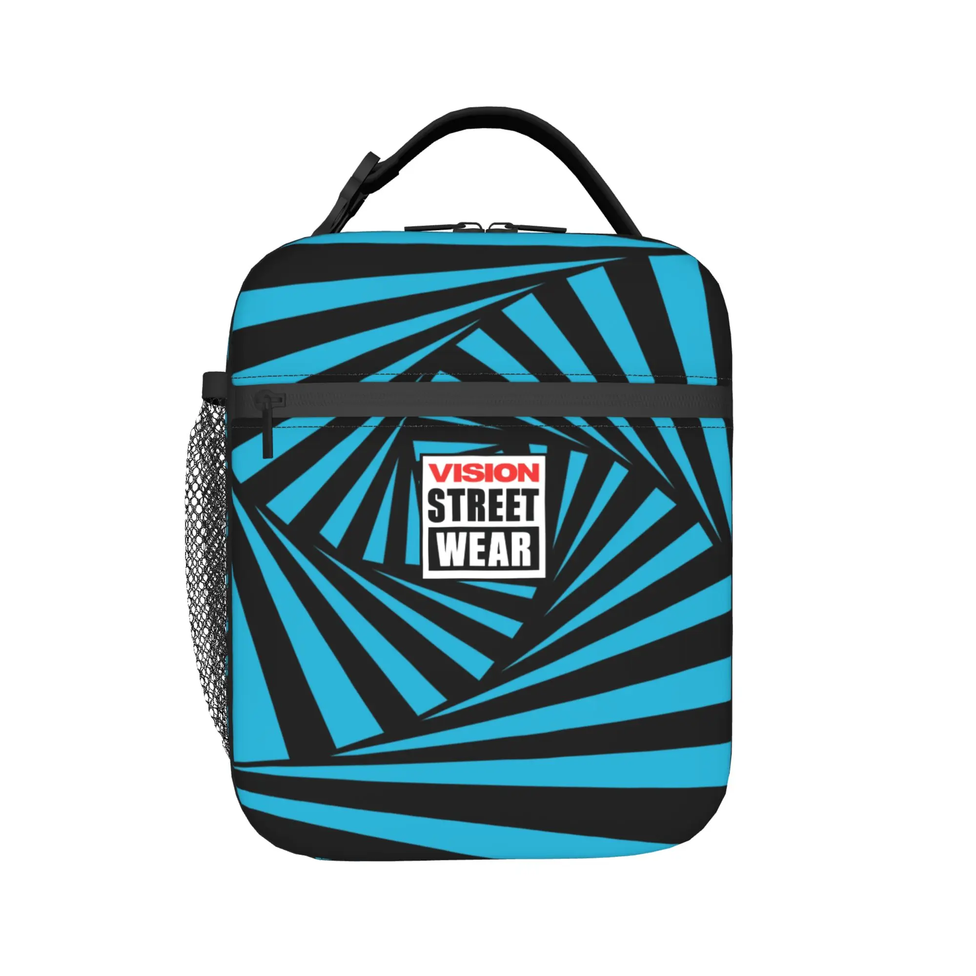 Bolsa térmica personalizada Vision Gator Swirl para mulheres e homens, caixa térmica portátil para almoço escolar