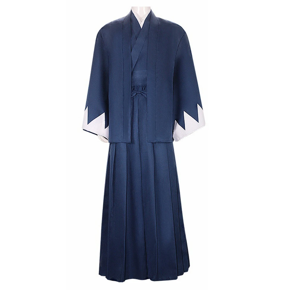 

XIN LAI SEN Unisex Anime Cos Saitou Hajime Cosplay Costume Halloween Kimono Custom Size