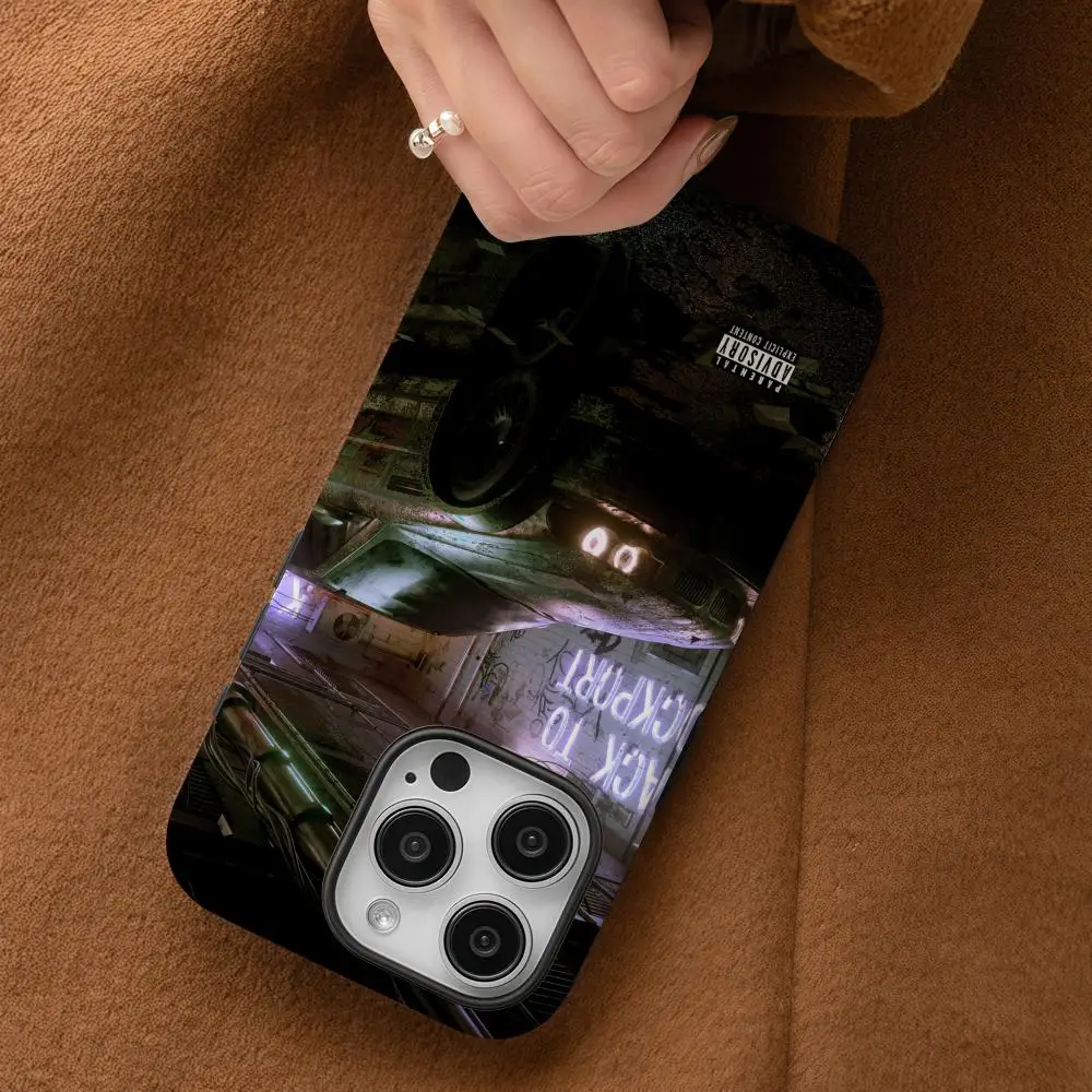 Kidd Keo Back To Rockport Phone Case For iPhone 16 15 14 13 12 11 Pro Max Plus Glossy HD Double-Layer Liquid Hard Shell