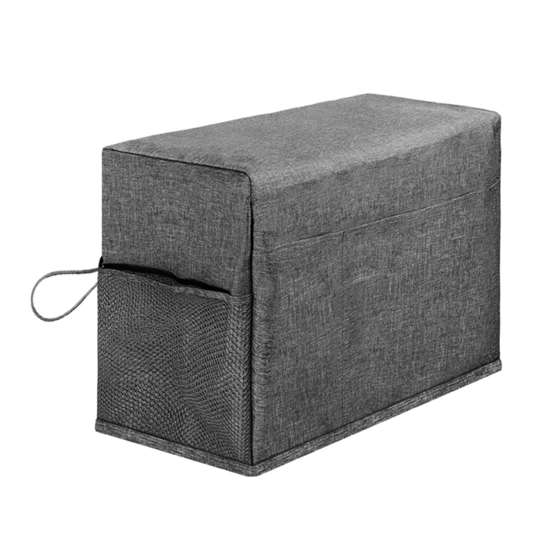 K1KA Foldable Sewing Machine Dust Cover with Storage Pockets Sewing Machine Protective Cover Replacement for Sewing Machine