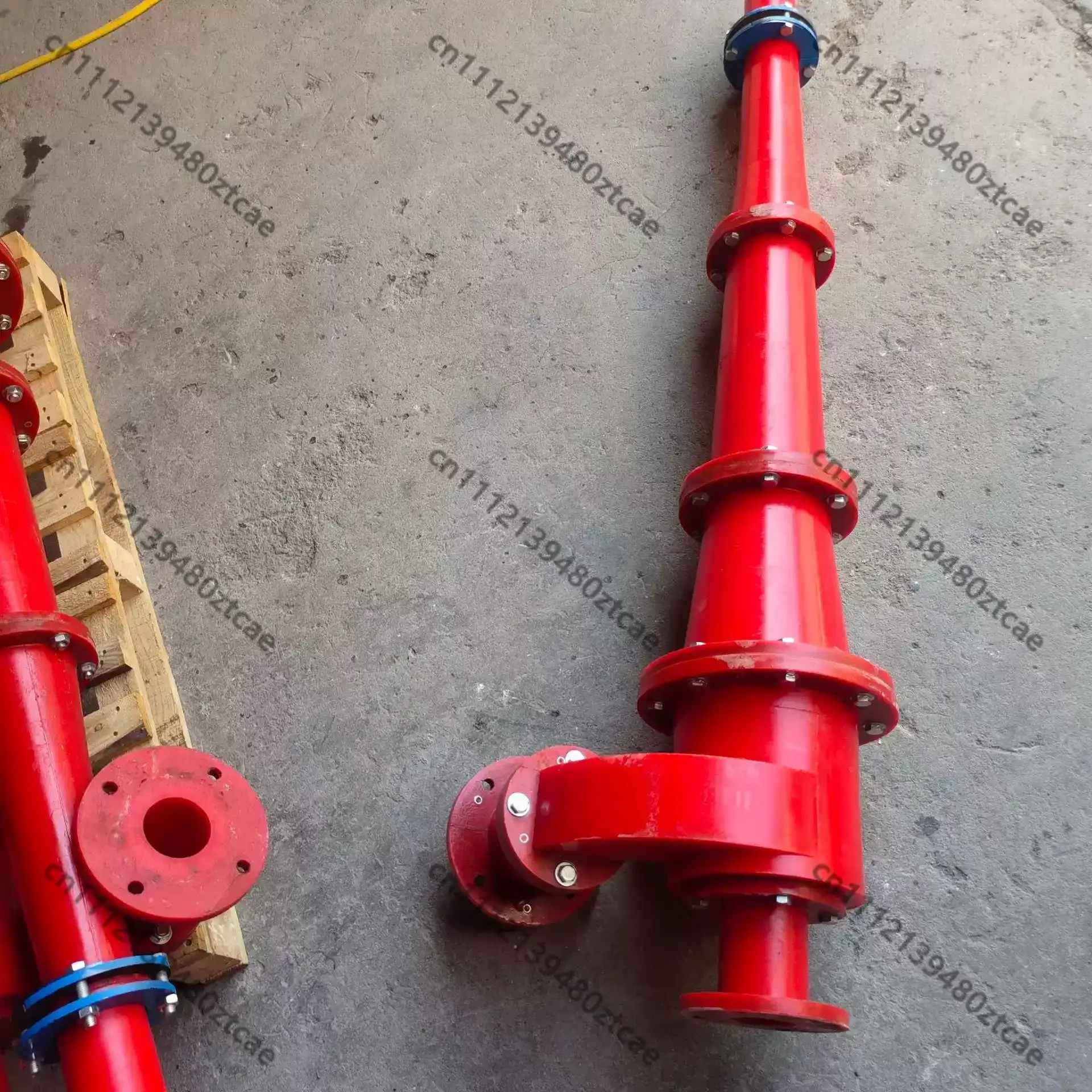 150 Extended Hydrocyclone Solid Liquid Separator Mud Desanding Cyclone