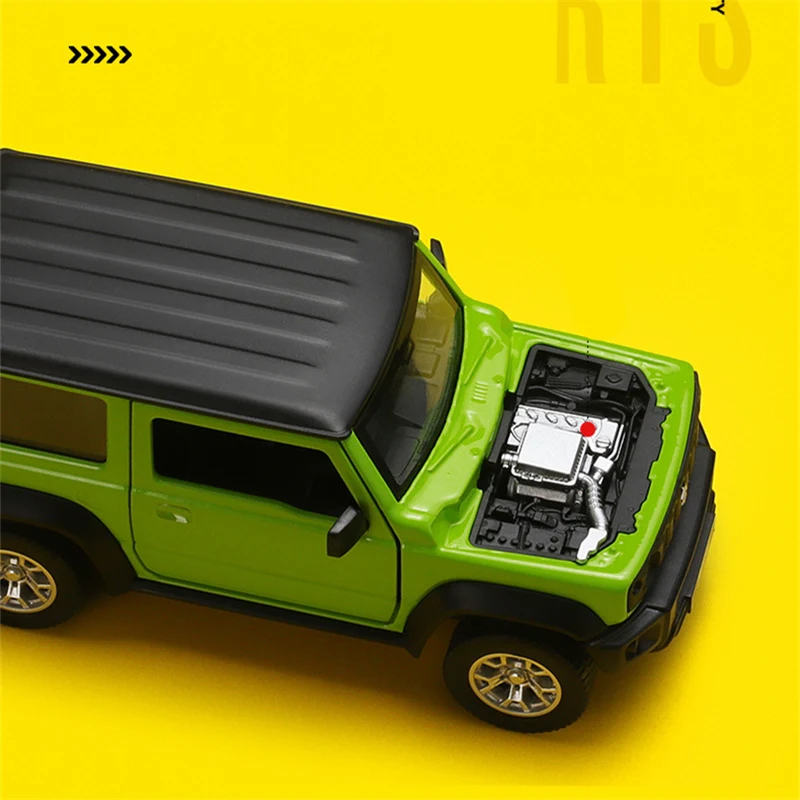 CCA 1:32 Suzuki Jimny SUV Modified Vehicle Assembly car DIY Alloy Car Model Diecast Metal Toy Vehicle Collection Kids Toy Gift