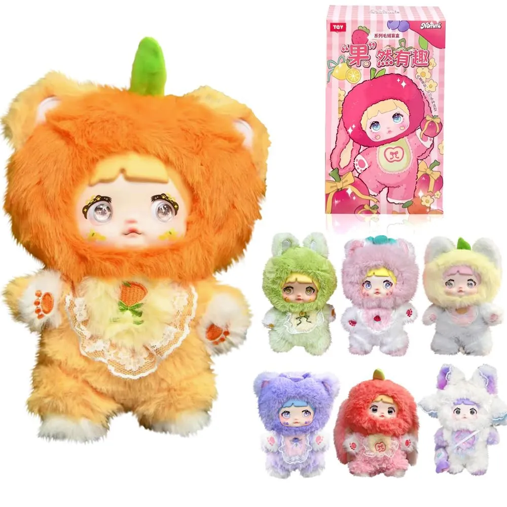 

Cute Plush Doll Nuomi Really Interesting Fruits Series Plush Blind Box Kawaii Figures Collectible Toys Birthday Gifts
