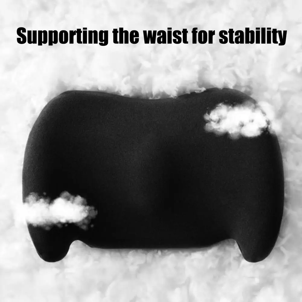Car Seat Backrest Support Breathable Memory Foam Lumbar Support Pillow Ergonomic Back Cushion for Car Seat Office Chair Pain