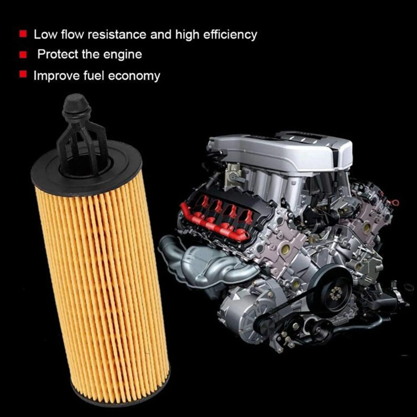 A60E-2X Oil-Filter,Car Oil-Filter For JEEP Grand Cherokee / Wrangler / / DODGE RAM PROMASTER 68191349AA 68191349AA - view 2