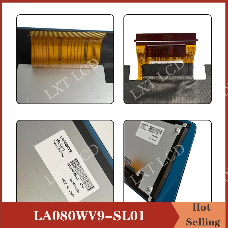 LA080WV9-SL01 Nowy 8-calowy wyświetlacz LCD LA080WV9 (SL)(01) z ekranem dotykowym do Forte 2019-2021 LA080WV9 96160-M7070WK 96160M7070WK — zdjęcie produktu 5