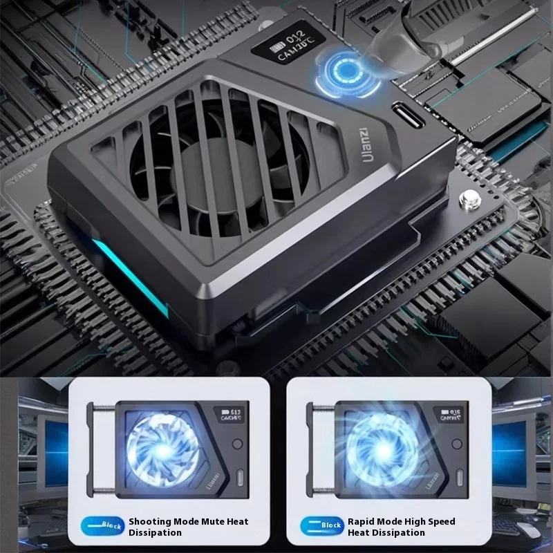 Ulanzi CA25 Camera Cooling Fan Radiator 4K Recording Kit Heat Sink For Sony ZV-E1 R6 Mark II FUJIFILM XT4 Nikon accessories
