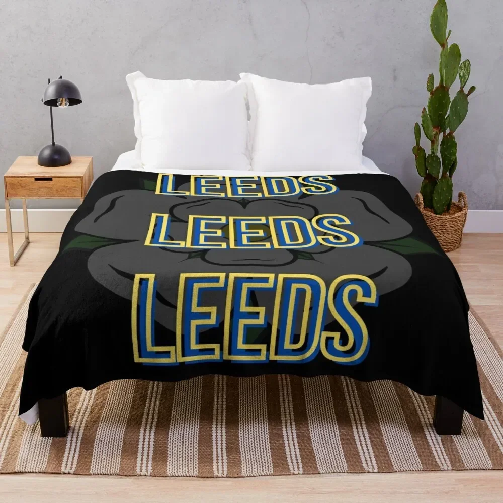 

Leeds Leeds Leeds Throw Blanket Bed Fashionable Polar Quilt Moving Tourist Blankets