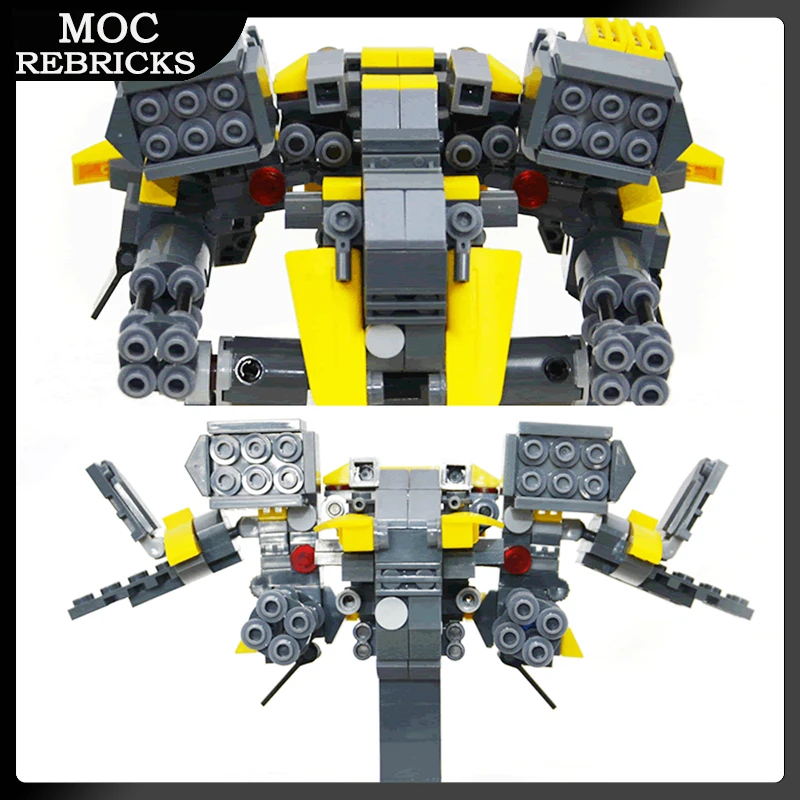 

MOC Fantasy Robot Assemble Viking Warplane Deformation Bricks Toys Building Blocks Mecha Model DIY Children Christmas Gifts