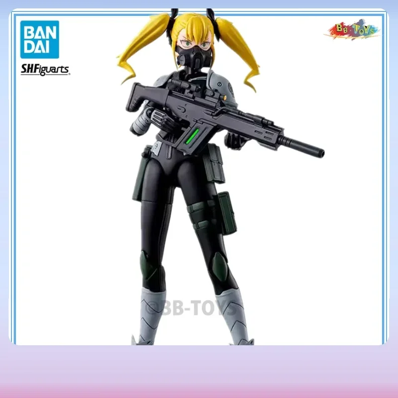 In Stock BB Original Bandai S.H.Figuarts SHF Kikoru Shinomiya Kaiju No. 8 Anime Action Figure Toy Gift Model Collection Hobby