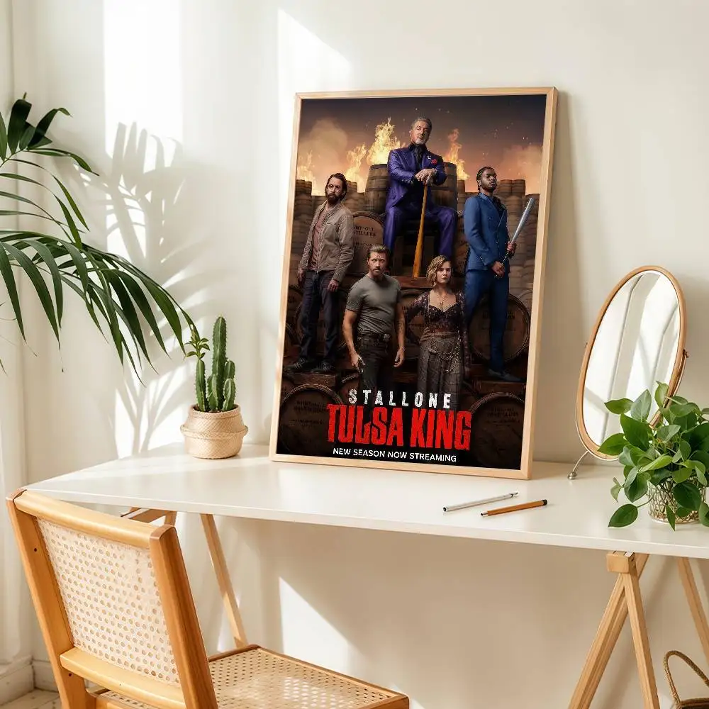 ملصق كوميدي TV Tulsa King مناسب للمنزل وغرفة المعيشة وغرفة النوم والمكتب والبار لتزيين الحائط
