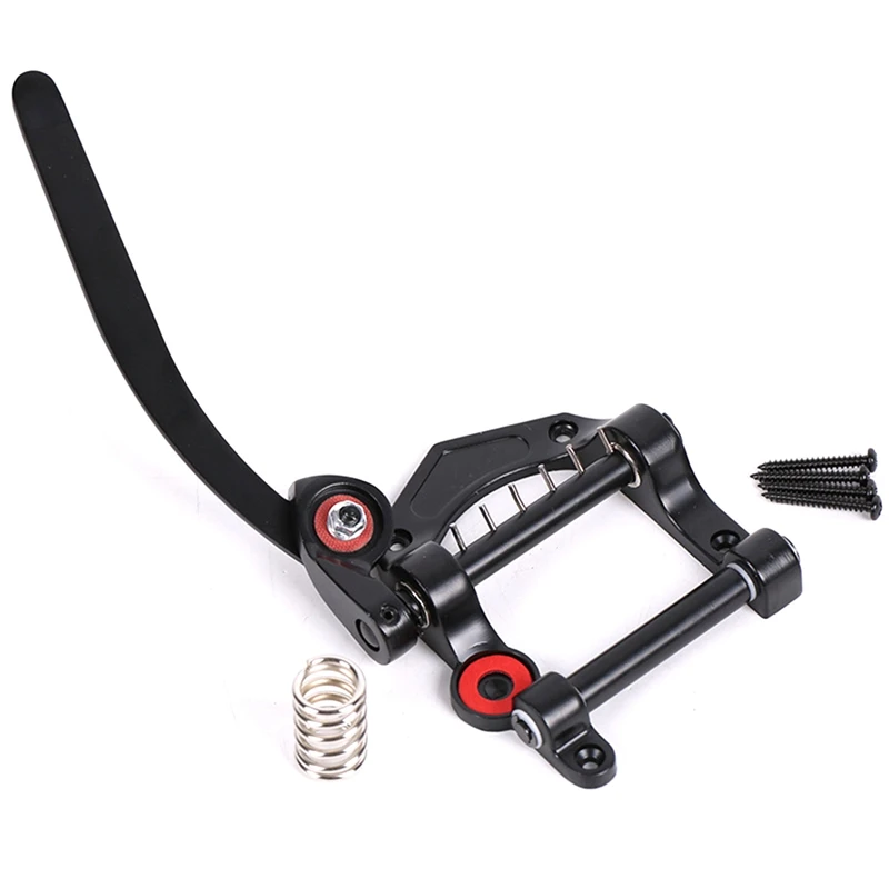 

Guitar Tremolo Bridge Electric Guitar Tremolo Tailpiece Tremolo SG LP Jazz Guitar Instrument Accessories (Black)-ABAF