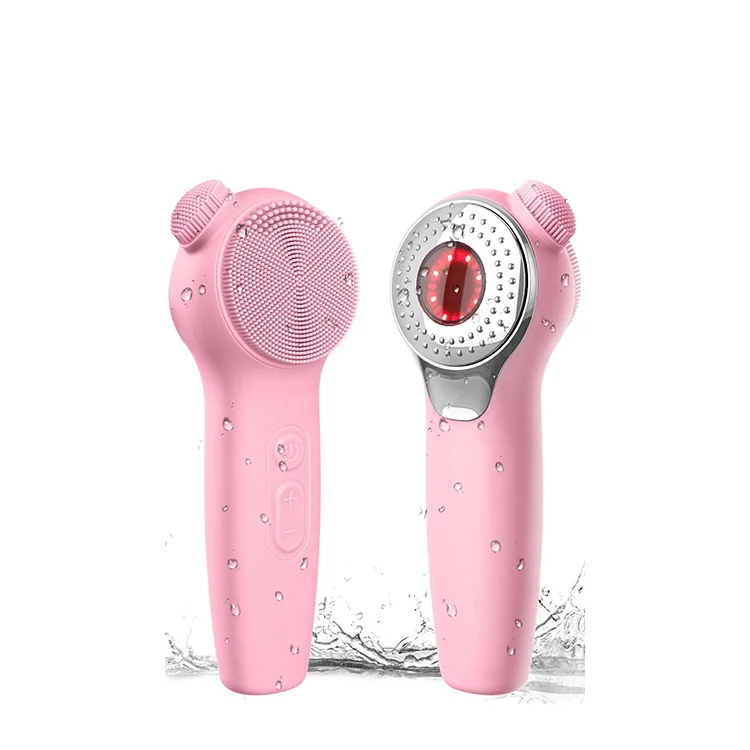 Rechargeable Electric Silicone Scrubber Cleansing Brush Deep Cleansing Exfoliating Brush