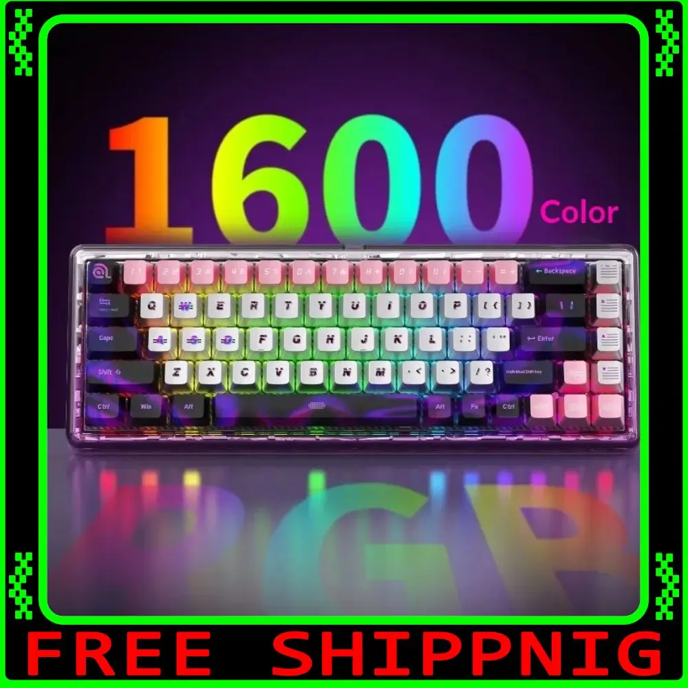 Ainbell Base68 Magnetic Switch Gaming Keyboard 0 Dead Zone Continuously Touched Magnetic God Switch Low Latency 8000HZ RT0.01MM