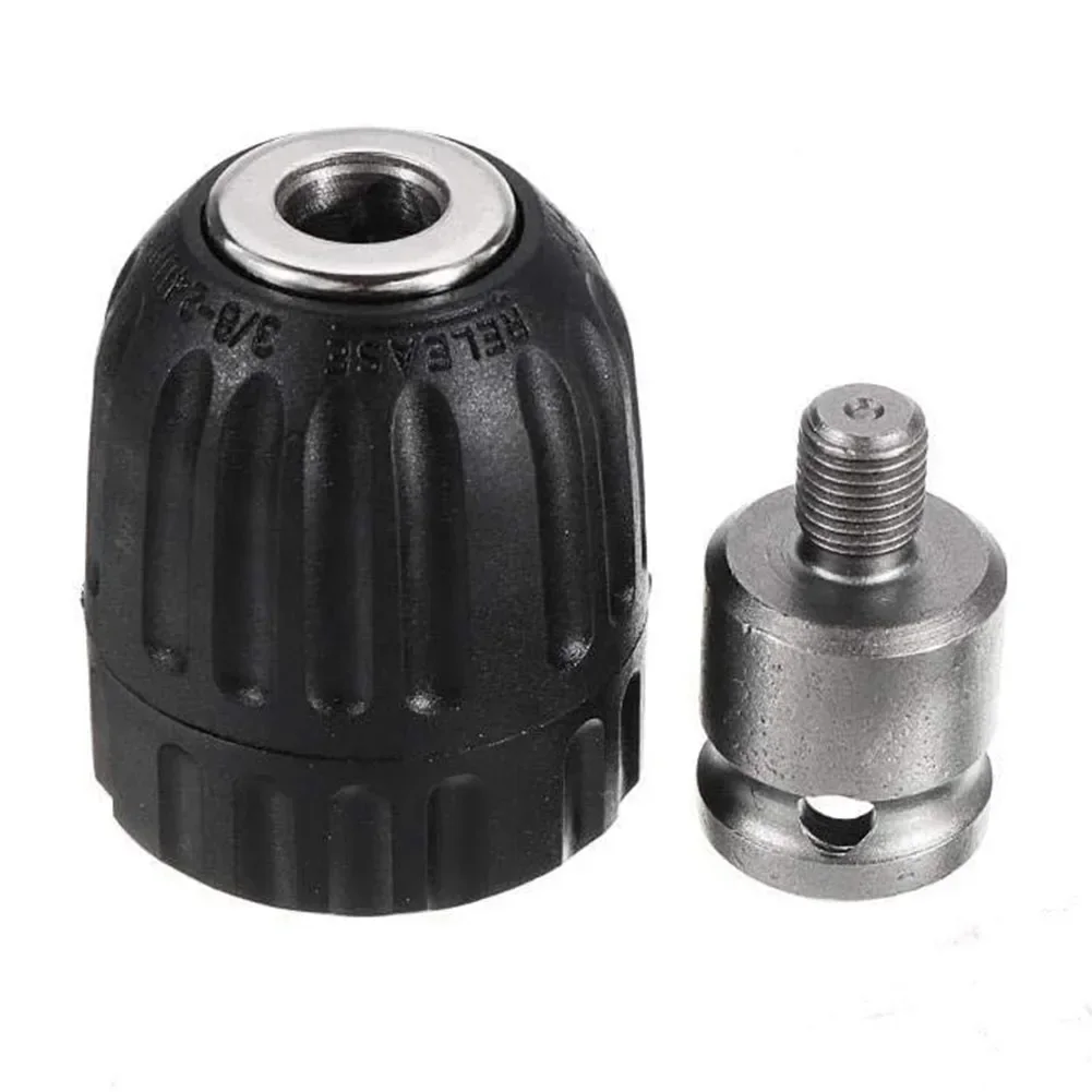 Tool Drill Chuck Keyless For Drill Quick Change Replacement Thread 0.8-10mm Accessories Adapter Drill Bit High Quality