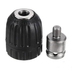 Tool Drill Chuck Keyless For Drill Quick Change Replacement Thread 0.8-10mm Accessories Adapter Drill Bit High Quality