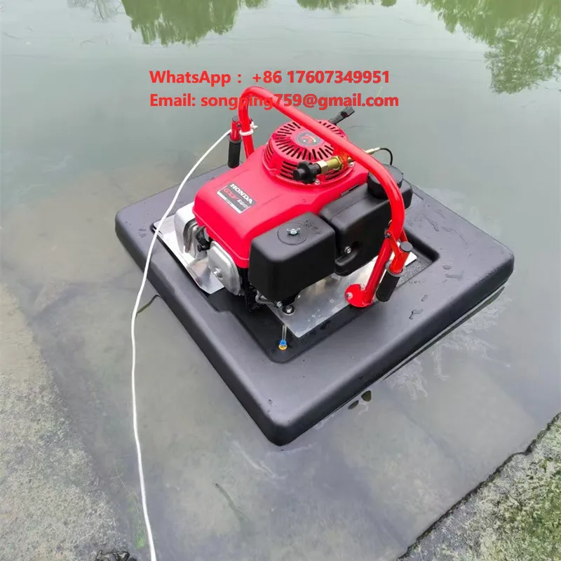 High-Power High Pressure Gaoline Floating Fire Pump Portable Self-Priming Pontoon Pump for Marine & Emergency Flood Control