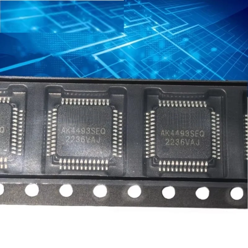 1PCS brand new original authentic AK4493SEQ AK4493SEQ-L LQFP48 2-channel 123db audio DAC chip