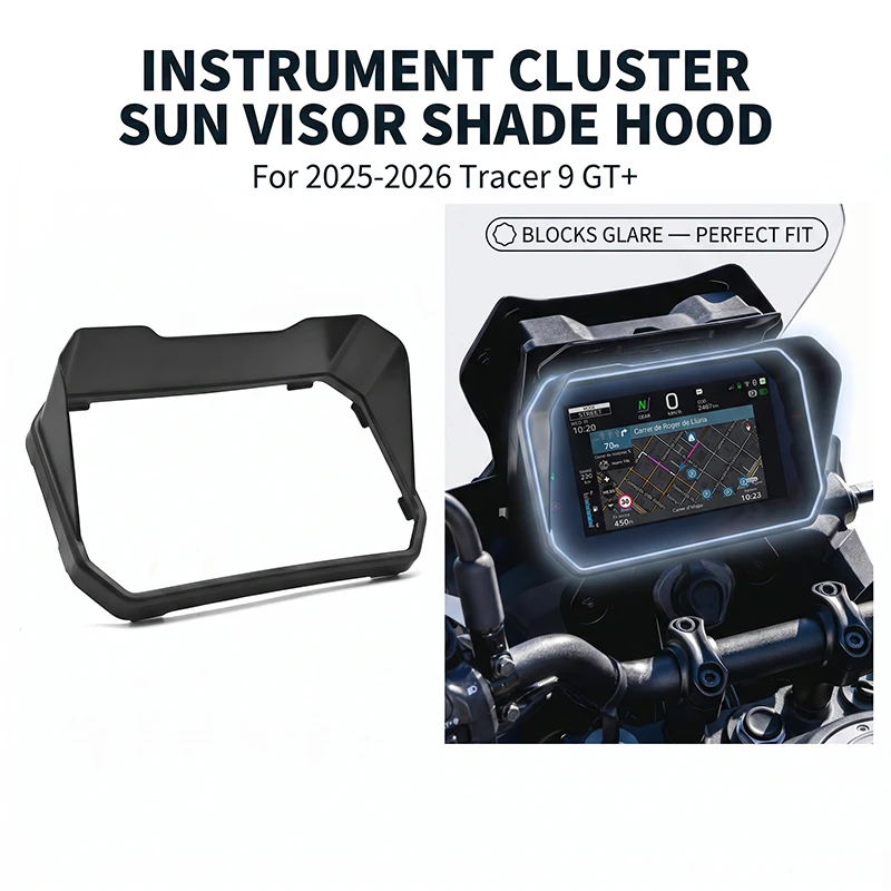 Image of Neue Instrumentenabdeckung, Schutz für Armaturenbrett, Sonnenblende, Motorrad-Antireflexionsabdeckung für Tracer 9 GT+ 2025 2026 TRACER 9 GT