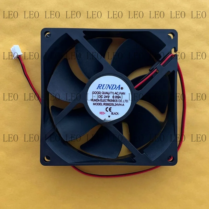 MY For RUNDA RS9225L24VH-A 9225 9.2CM 24V 0.25A welding machine cooling fan