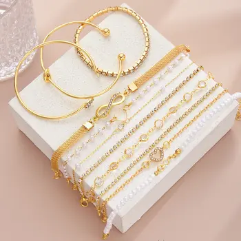 8 best sales Pulseiras de cristal em atacado - №6