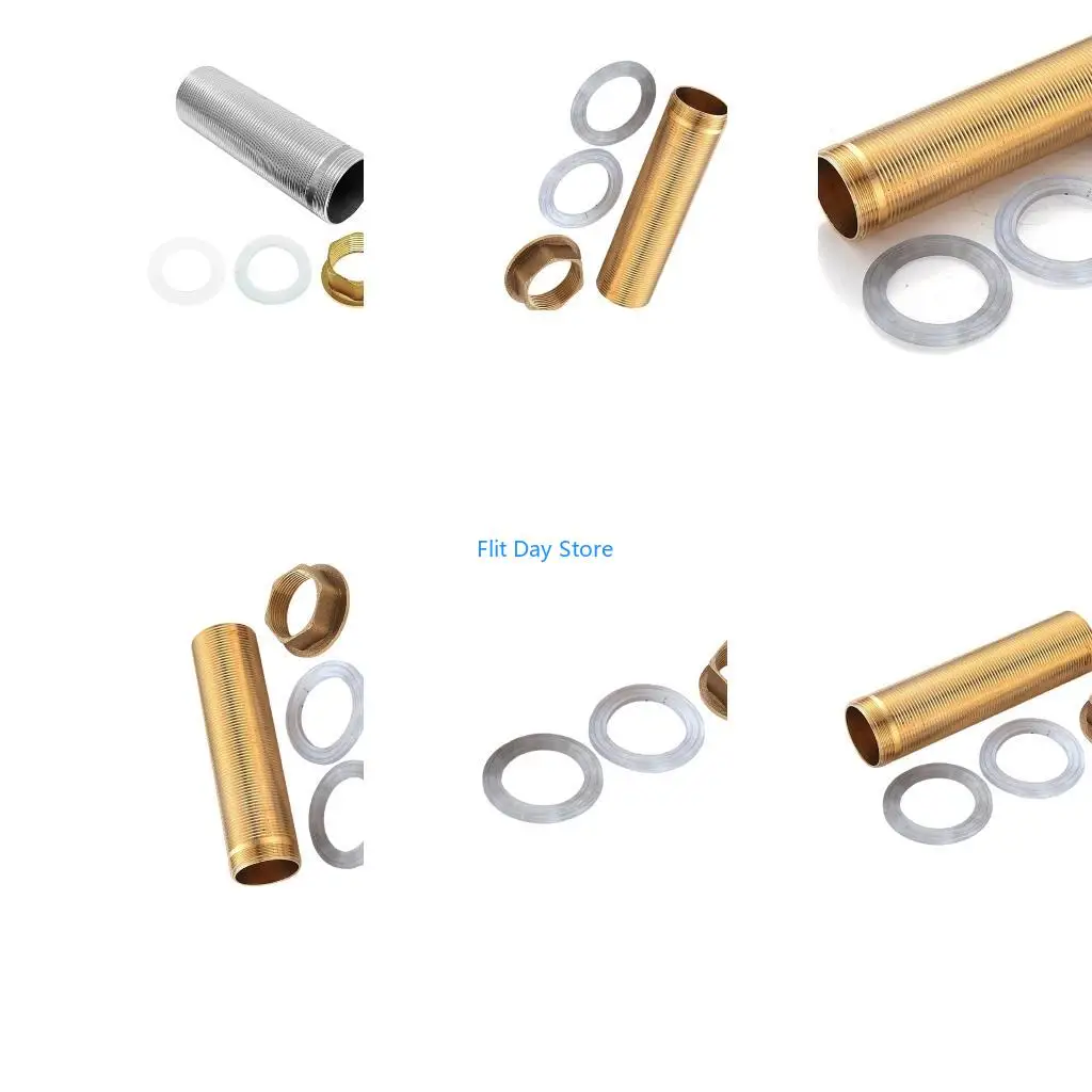 F92C Permanent Faucet Fixing Nut For Hot Cold Water Systems Prevents Pipe Movements Metal Cores Rustproof Design Easy