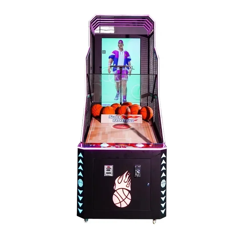

LTG Factory Direct Price Adult LCD Street Basketball Machine Arcade Coin-operated Indoor Sports Basketball Game Machine
