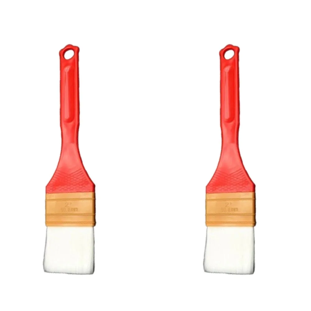 

2 шт., кисть для чистки униформы, пластиковая ручка без следов, кисть для водного шелка, высокоэластичная кисть, прочная мягкая щетина