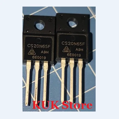 

Реально оригинальный 100% новый CS20N65F A9H CS20N65FA9H 650 в 20A MOSFET TO-220 10 шт. ~ 50 шт.