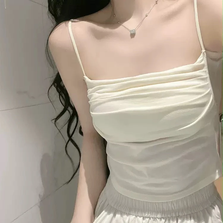 

Sweet And Spicy Sle Wrap Chest Цельный топ без рукавов Женский облегающий жилет Bal Верхняя одежда с лямками ter Ne Design