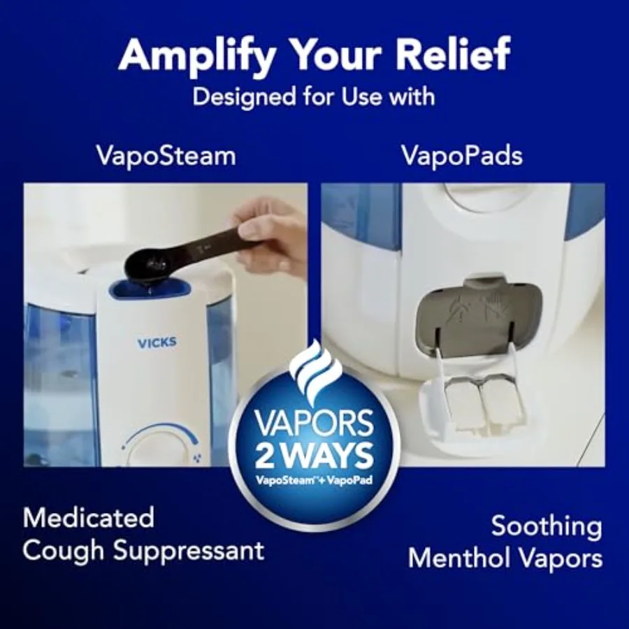 مرطب هواء CoolRelief للغرف الصغيرة والمتوسطة، مثالي للطفل والكبار، عملية هادئة بسعة 1.2 جالون #3