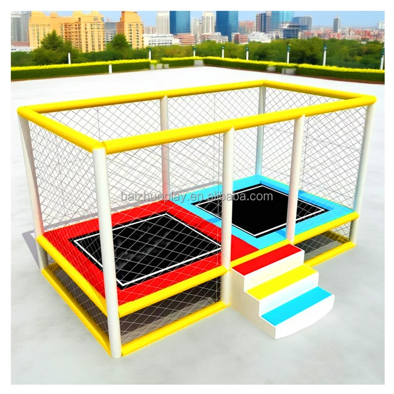 

Commercial Little Trampoline Park Home Use Outdoor Double Mini Jumping Trampoline for Kids Indoor Trampoline Park Equipment