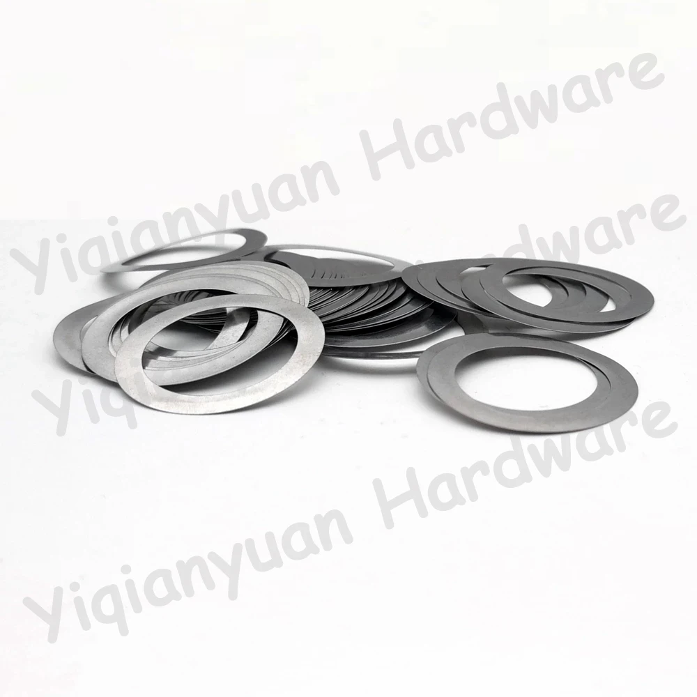 Yiqianyuan M16 M17 M18 M19 DIN988 SUS304 Stainless Steel Adjusting Shim Washers Ultra-thin Plain Washer Flat Gaskets