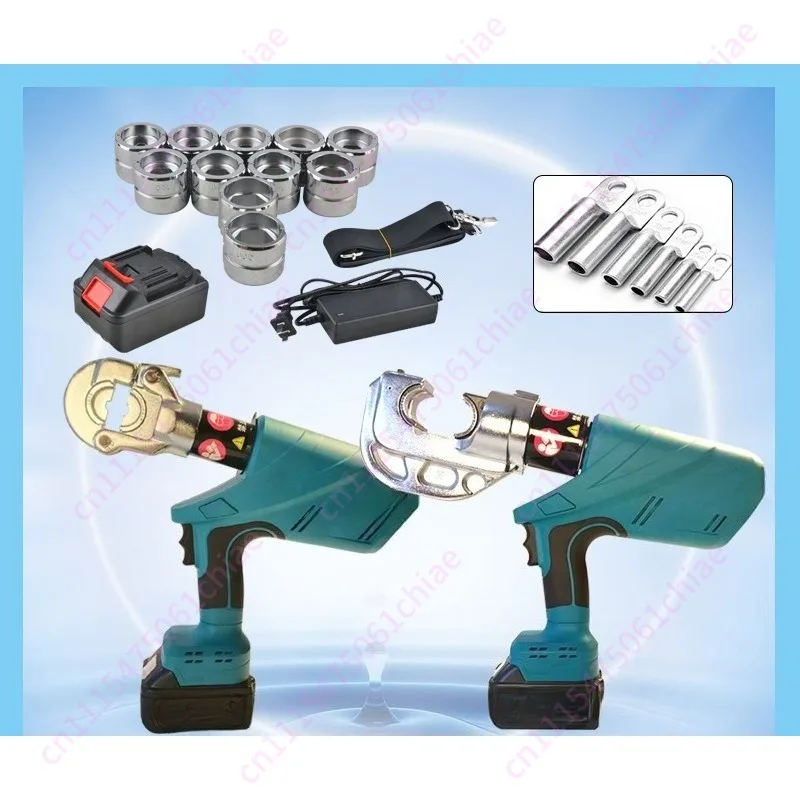 Rechargeable hydraulic pliers 16-400 copper and aluminum stripping nose electric crimping pliers