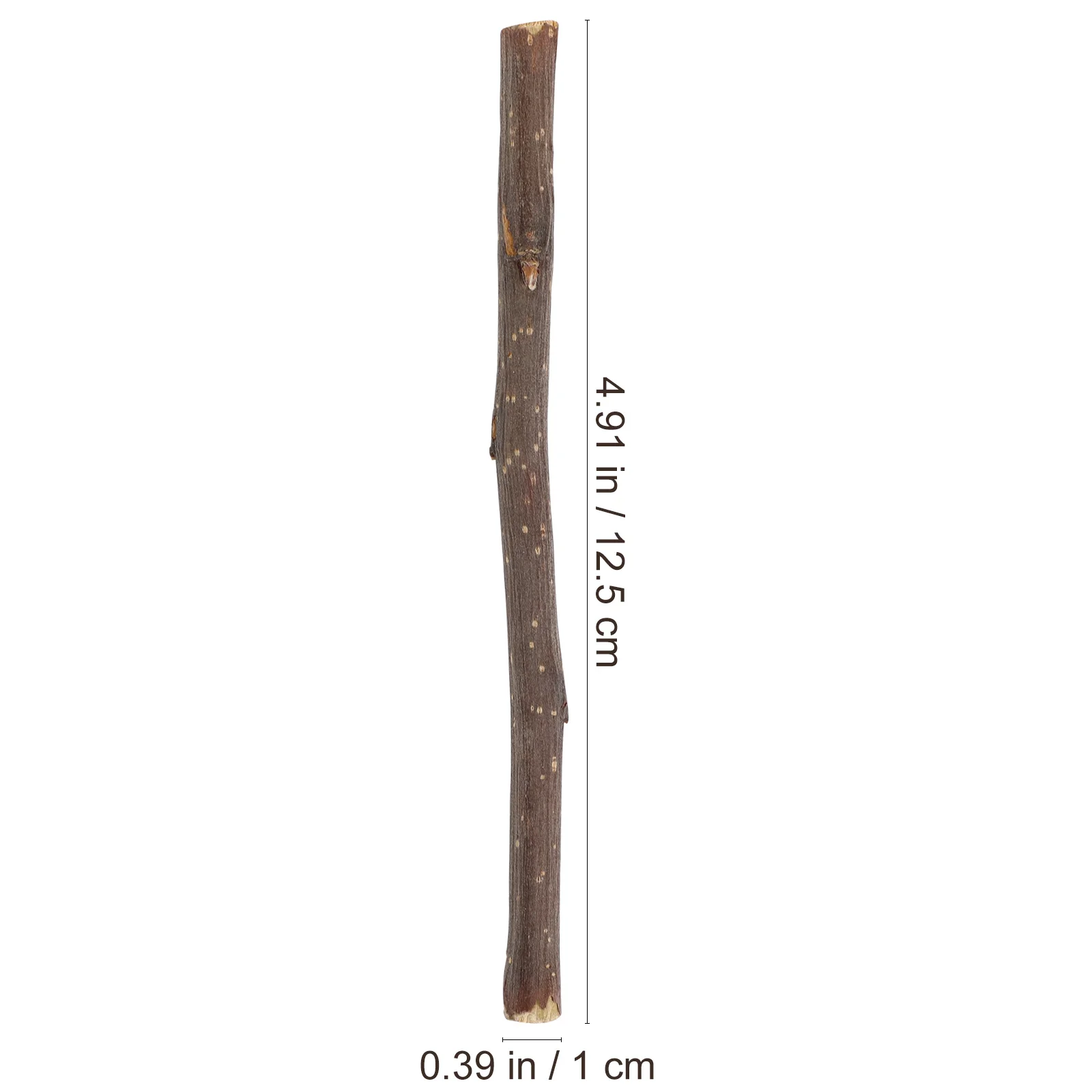 40 قطعة من العصي الخشبية المصنوعة يدويًا فروع خشبية ملحقات ديكور للمهرجانات هدية سجل أعواد خشبية ديكور عصا خشبية