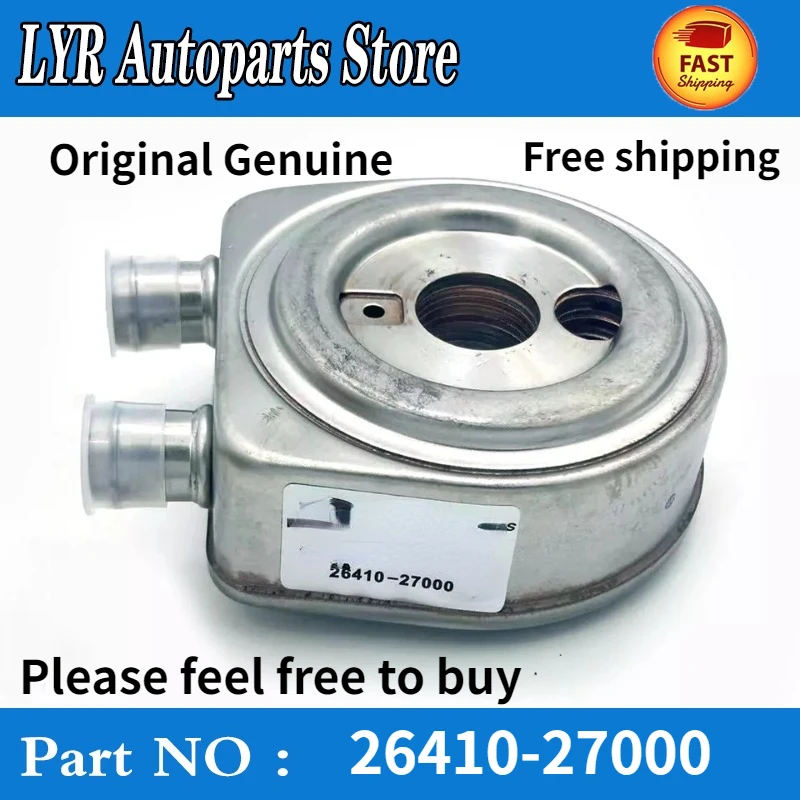 Original For Hyundai Tucson Santa Fe Trajet XG Kia Sportage Engine Oil Cooler 26410-27000 2641027000