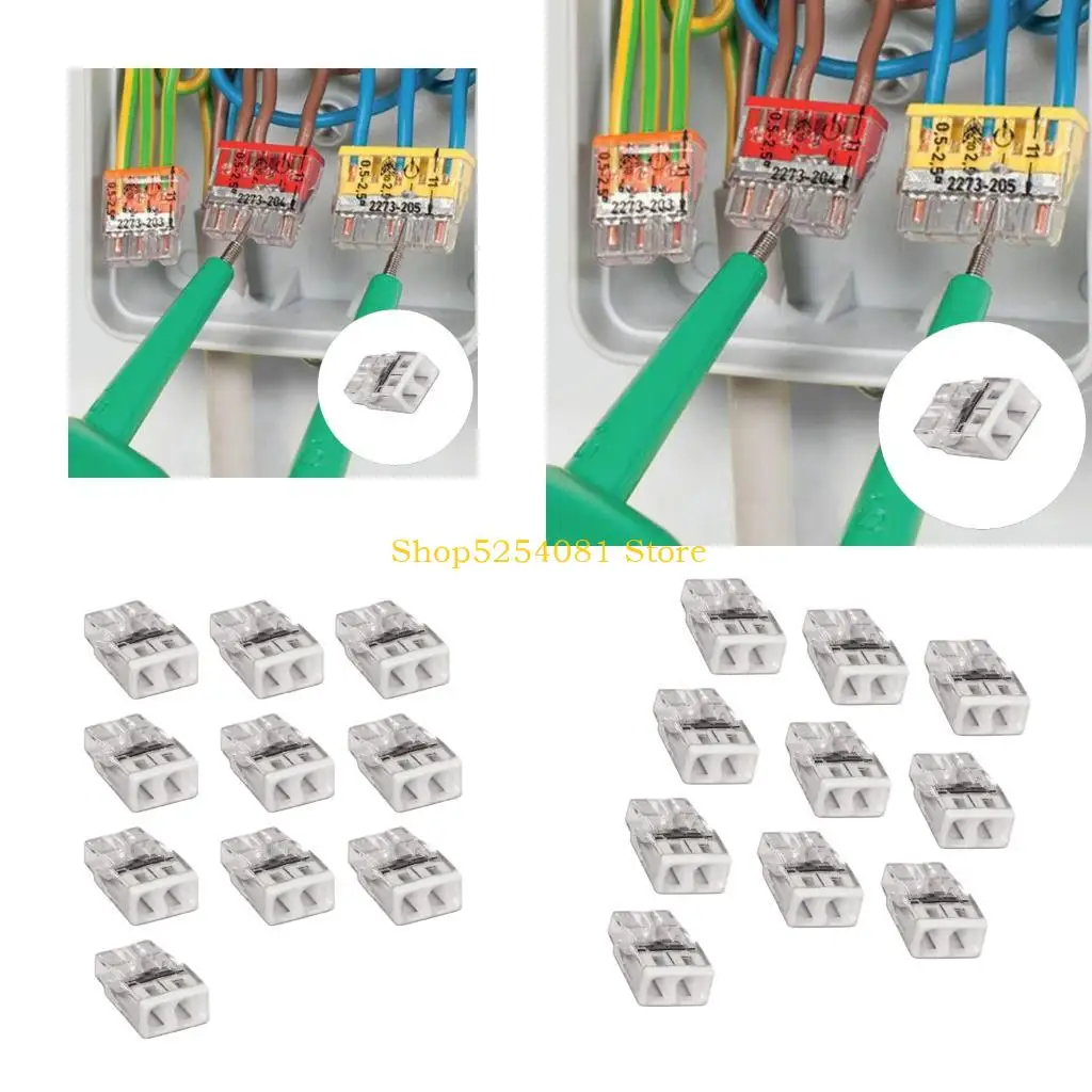 

AXYC Set of 10 Connection Terminal Wire Connector for Residential And Commercial Use