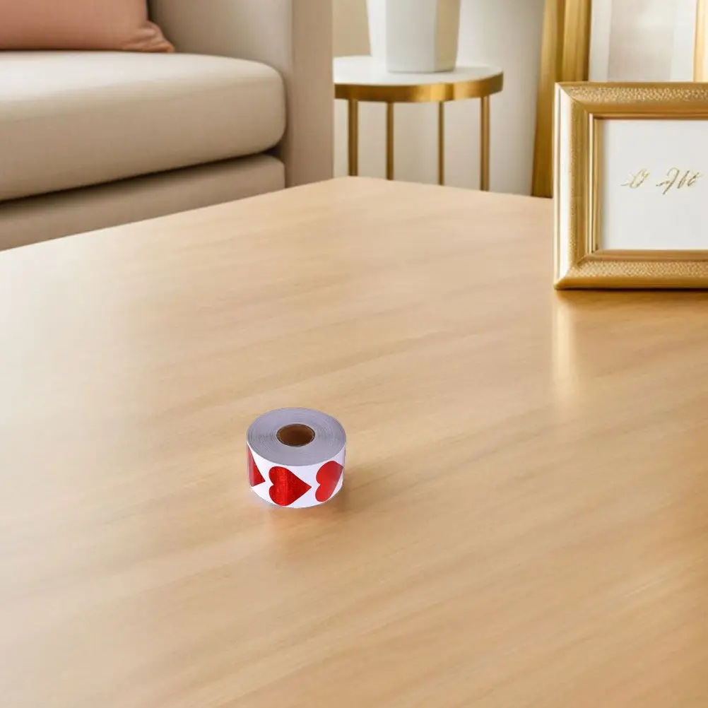 

2 рулона красных блестящих этикеток в форме сердца, многоразовые, без остатка следов, самоклеящиеся, для загара, наклеек на тело, рукоделия, праздничного декора