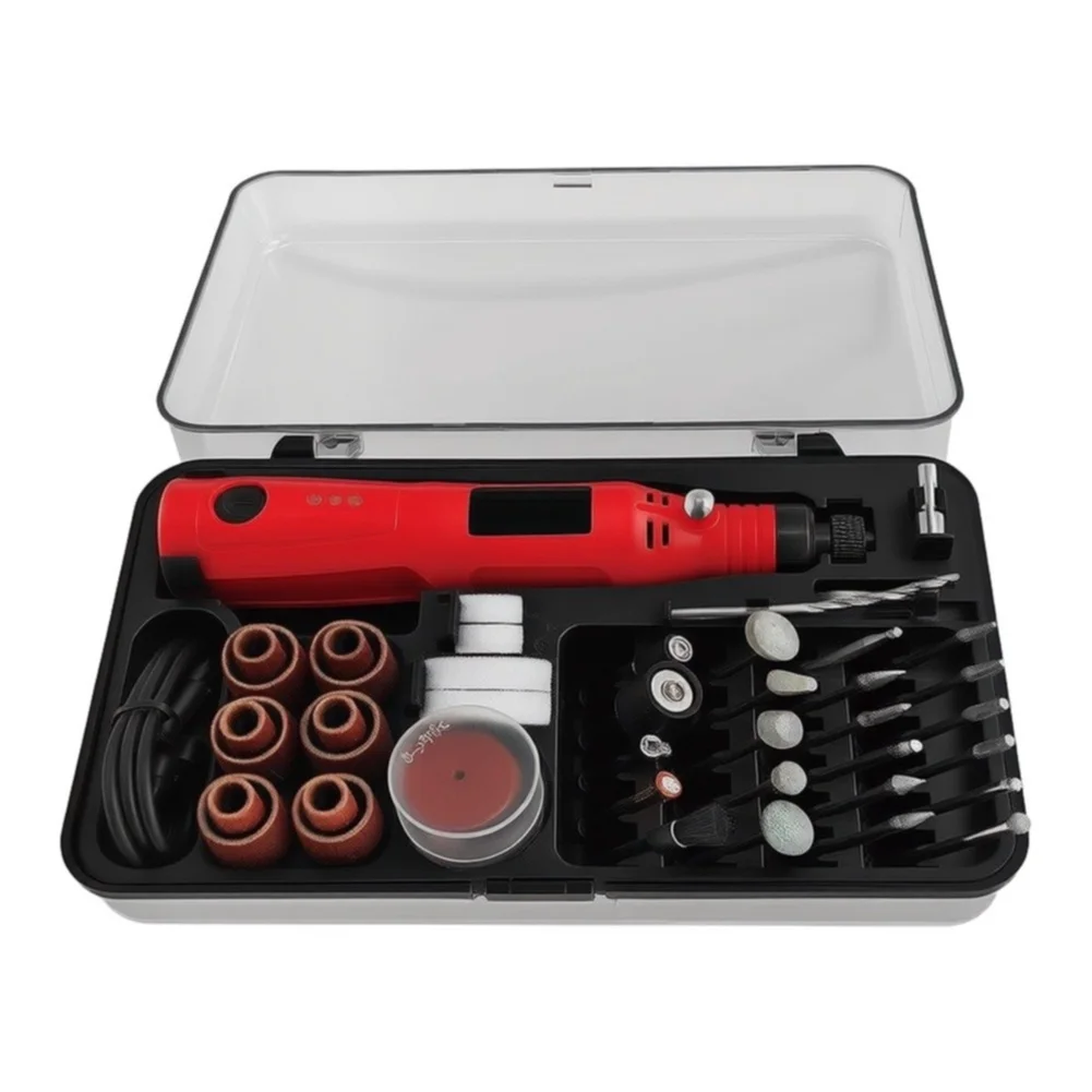 Lightweight Polishing Tool Power Tool Accessory Electric Sander Set Cordless Rotary Tool Ergonomic Non-slip Handle