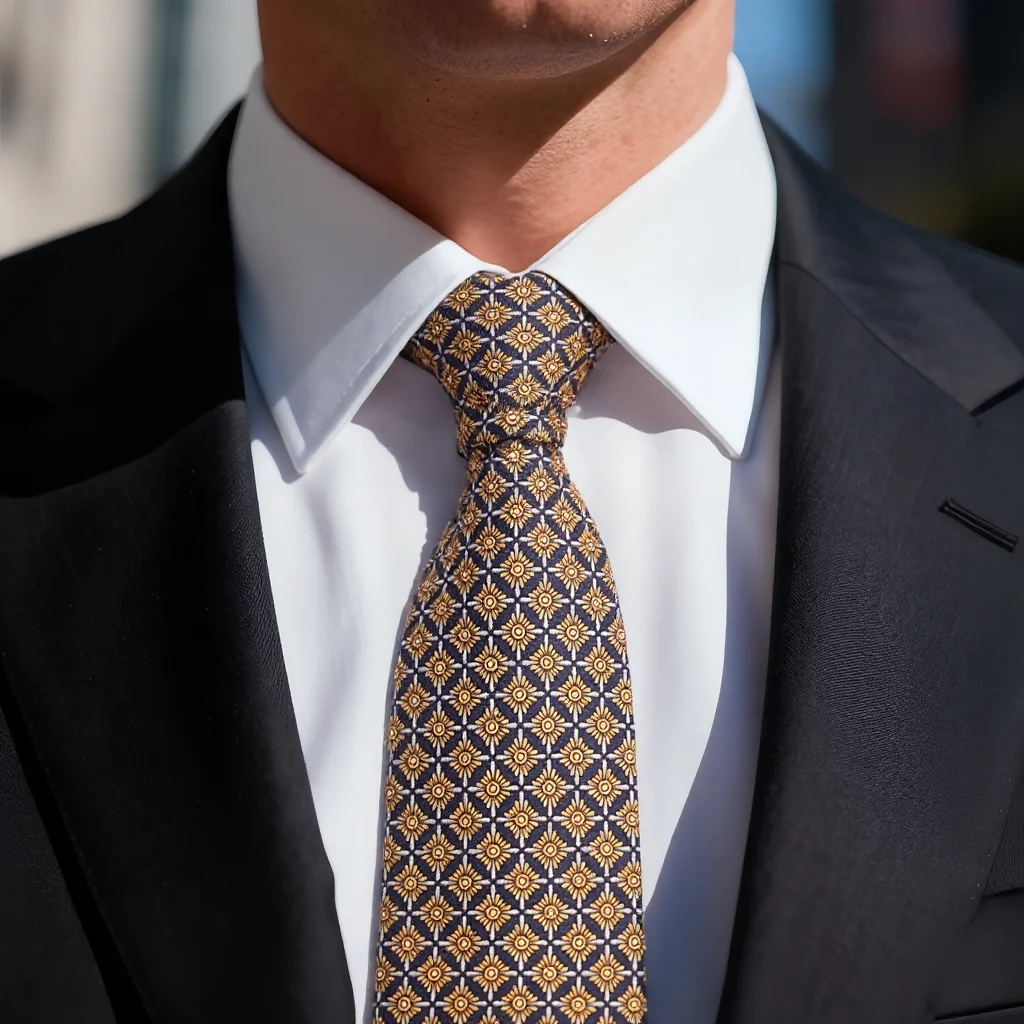 DS العلامة التجارية الجديدة تصميم الأزياء 8 سنتيمتر المطبوعة التعادل الحرير ربطة العنق للرجال الأعمال حفل زفاف Gravatas اكسسوارات هدية