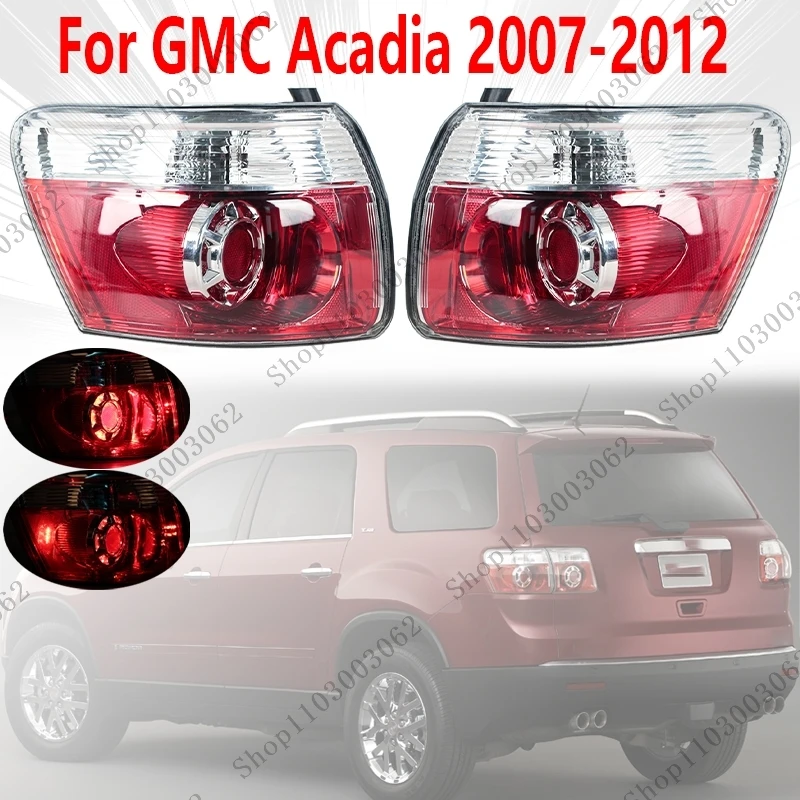 

Tail Light Assembly For GMC Acadia 2007 2008 2009 2010 2012 Turn Signal Signal Light Daytime Running Light 20912756 20912757