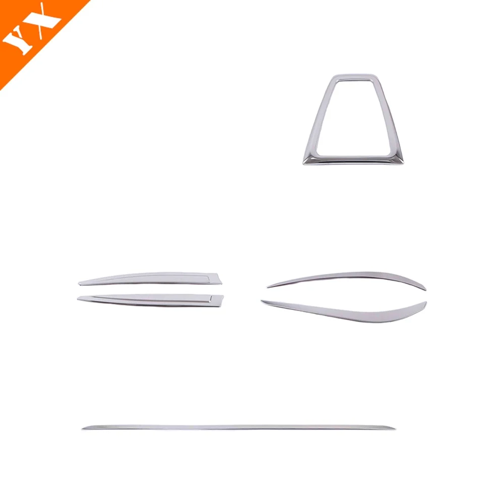 

For Changan UNIT Stainless Exterior Accessories 2020-2024 Car Front Rear Fog Light Trim Bumper Trim Rear Door Trim Sticker Frame