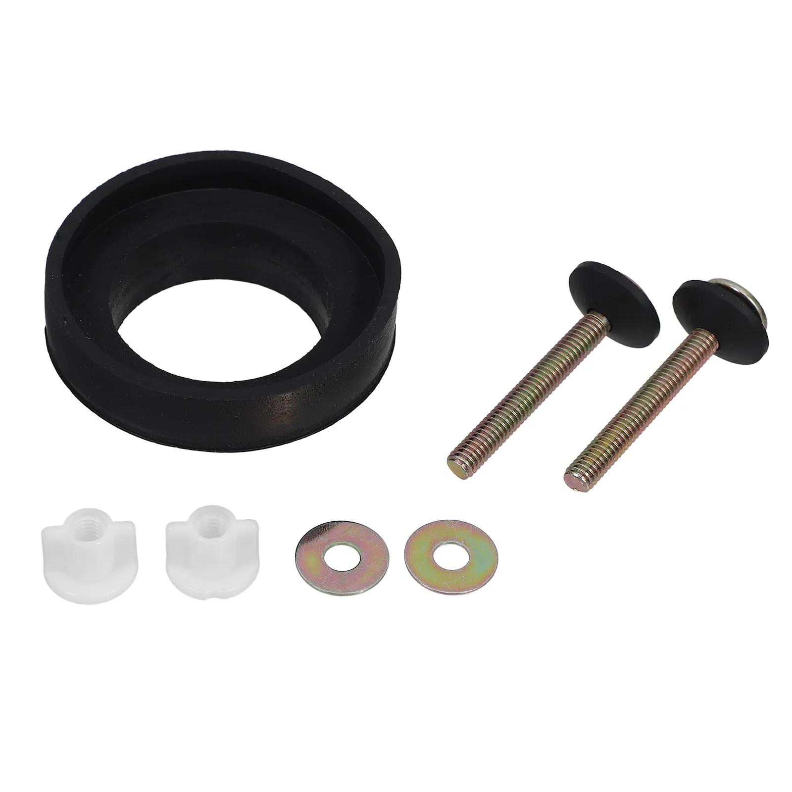 

1 set Split Water Tank Bolts Repair Kit Heavy Duty Replacement Seat Hardware Leak Proof Rubber Washers Durable Metal for Old