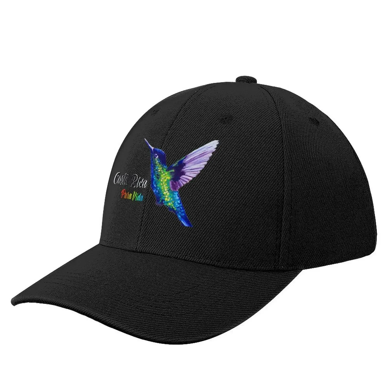 

Hummingbird, Costa Rica, Pura Vida Baseball Cap Unique hats Dropshipping For Man Women's