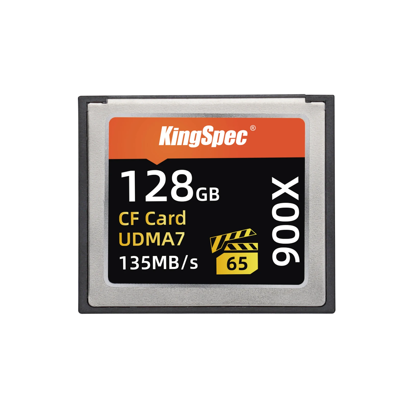 KingSpec 고속 전문 CF 메모리 카드, DSLR 카메라 HD 3D 비디오용 133X 컴팩트 플래시, 64GB CF, 128GB, 256GB