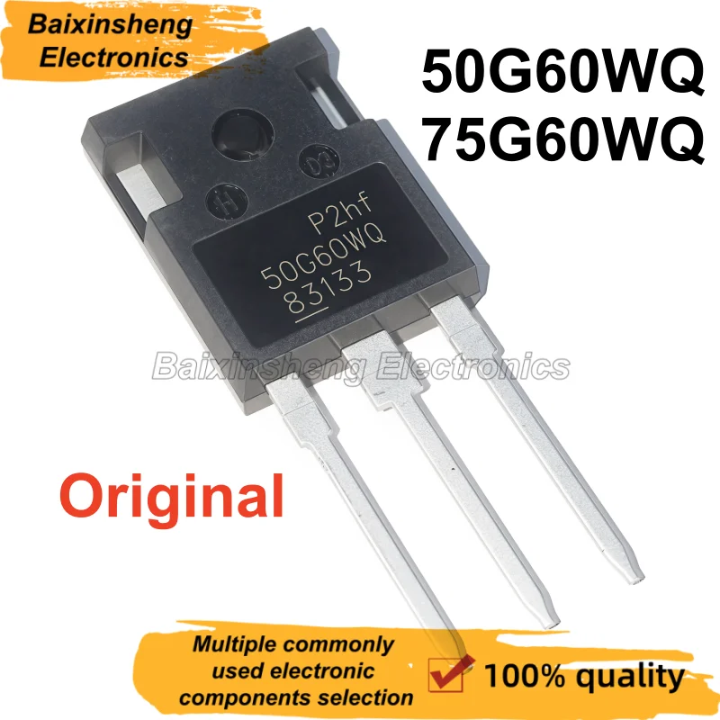 5PCS ใหม่ 50G60WQ 75G60WQ TO-247 FGW75G60WQ FGW50G60WQ IGBT หลอด
