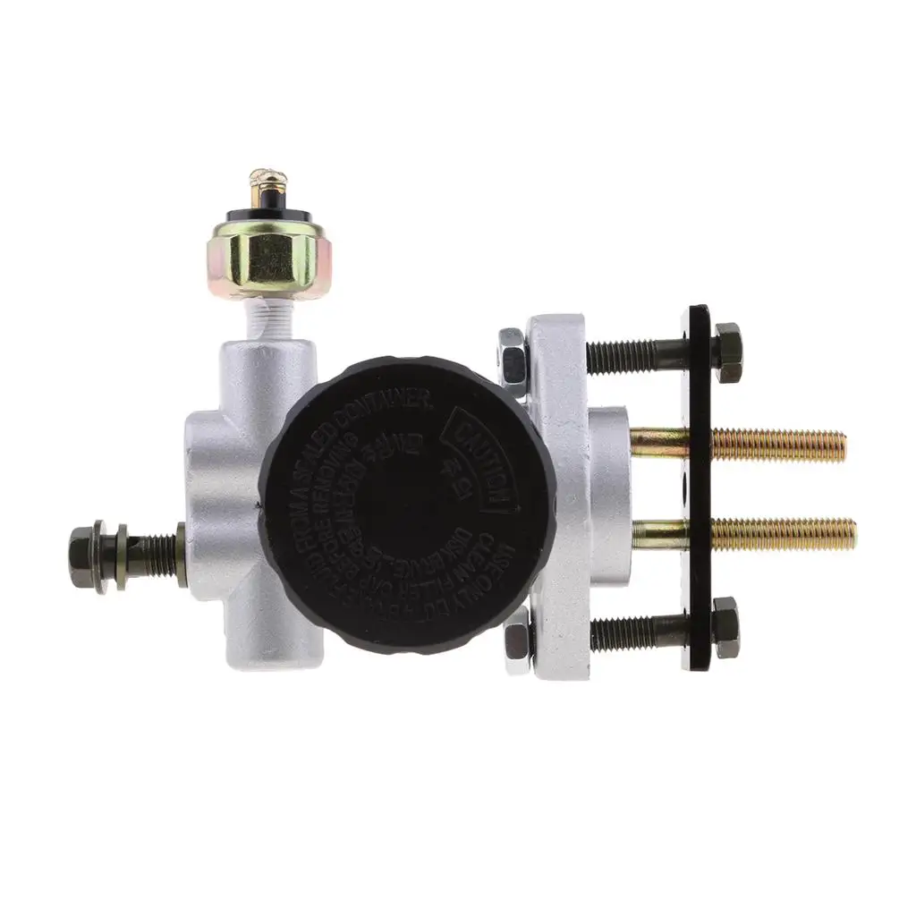 Motorcycle Brake Master Cylinder Iron Main Brake Cylinder Retrofit Kit for Go Kart Buggy 90cc 300cc Track Use