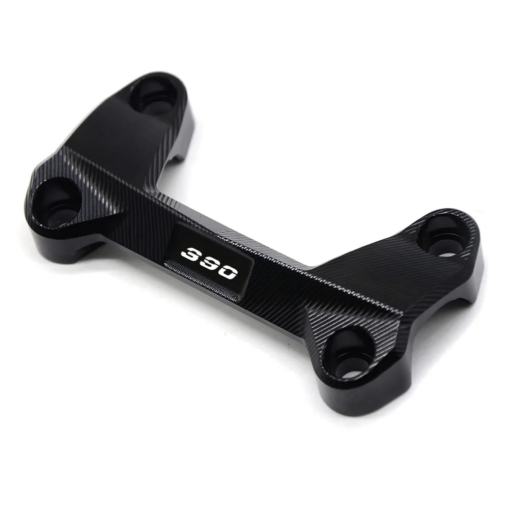 อุปกรณ์เสริมรถจักรยานยนต์สําหรับ DUKE 390 DUKE 125 DUKE 200 Handlebar Risers ฝาครอบด้านบน CLAMP อลูมิเนียม DUKE 125 200 390 DOMINAR 250/400