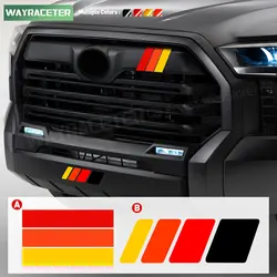 1 Pc Classic Retro Color Stripes Sticker For Toyota TRD Land Cruiser Prado FJ 4Runner Tacoma Tundra Hilux LC70 LC80 LC76 RAV4