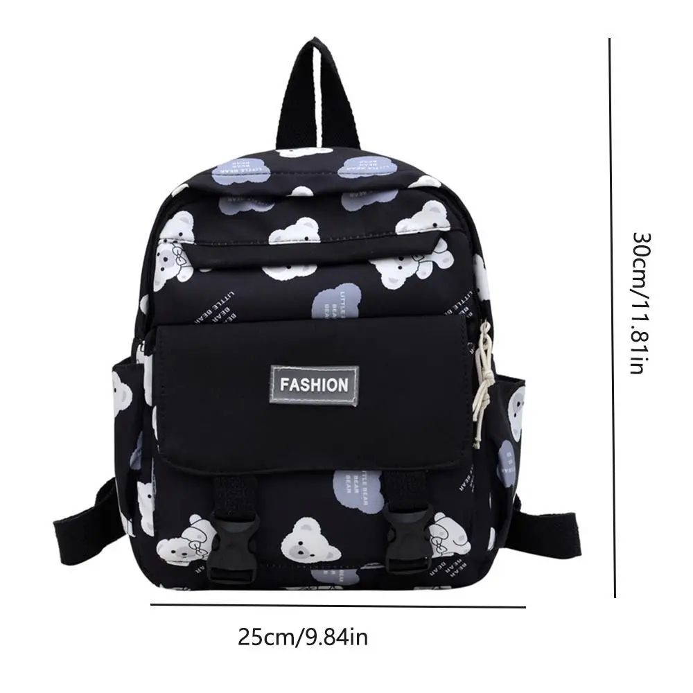 Zaini per bambini di grande capacità Borsa a tracolla per bambini in nylon impermeabile Cinghie leggere regolabili Borse da scuola Asilo